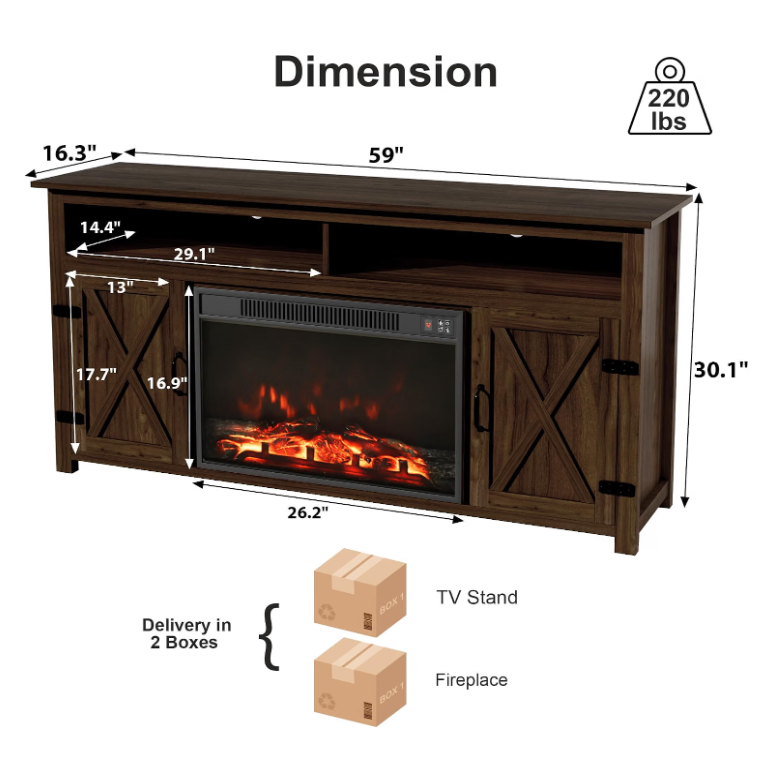 Freddy Framhouse  TV Stand