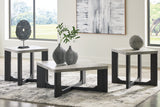 Sharstorm Coffee Table w/ 2 End Tables