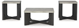 Sharstorm Coffee Table w/ 2 End Tables