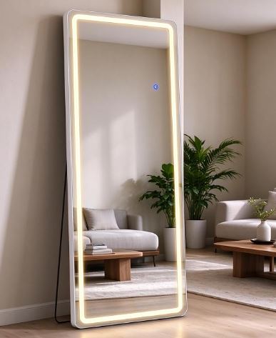 Sweet LED Floor Mirror