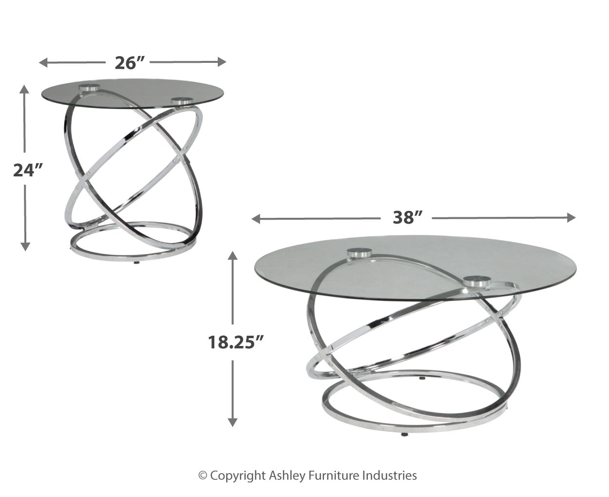 Hollynyx Occasional Table Set