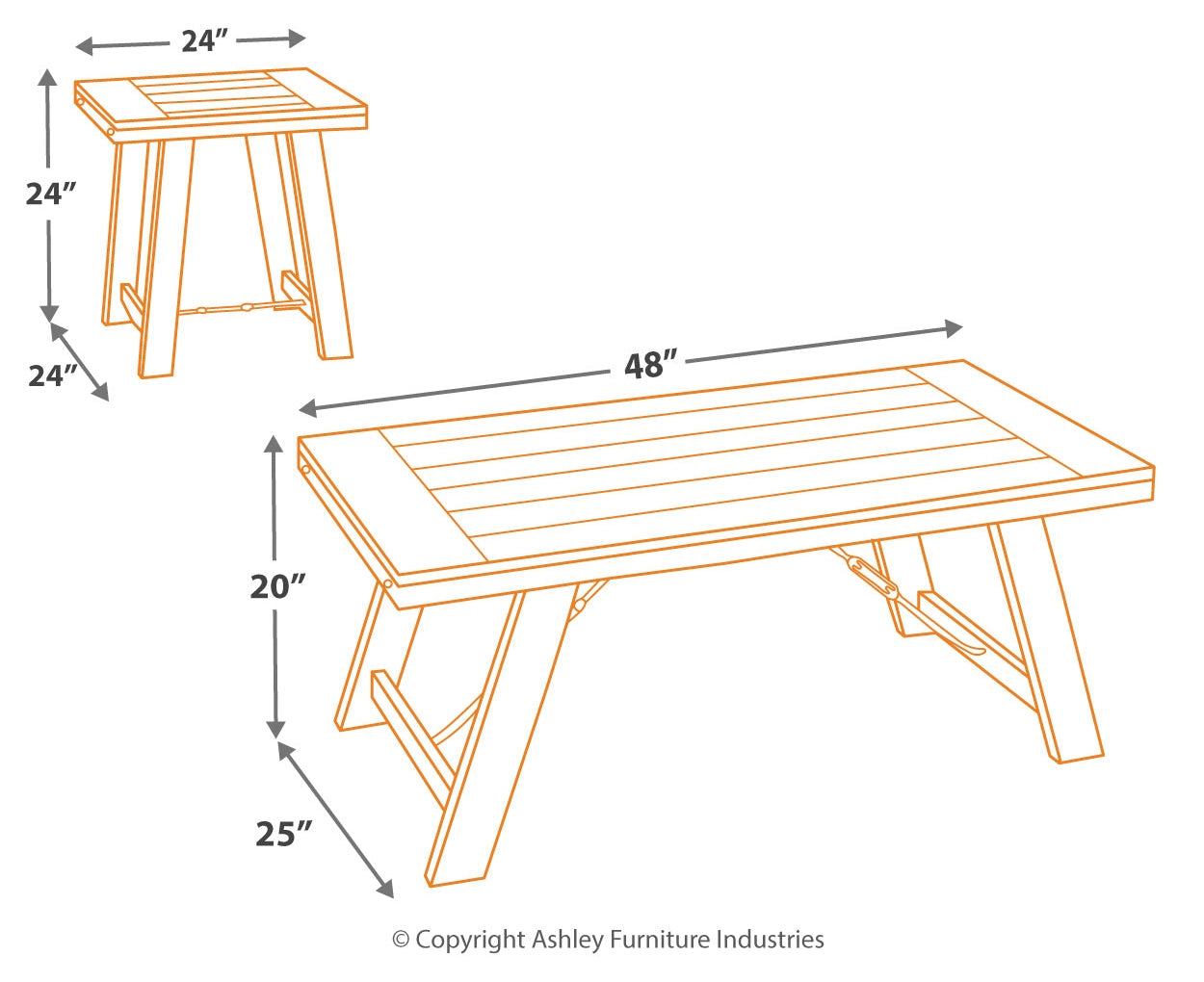 Noorbrook Occasional Table Set