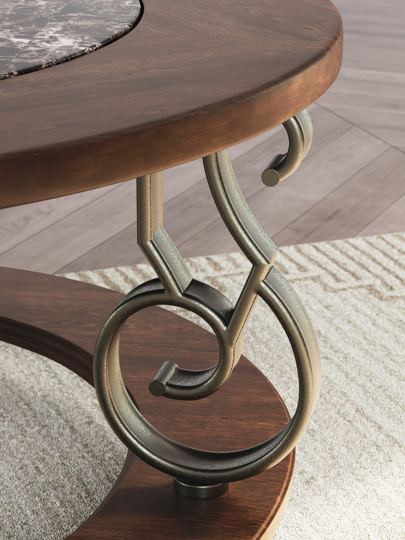 Frallyn Round Coffee Table