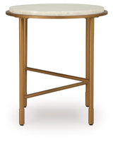 Alben Round End Table