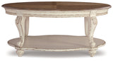 Realyn Oval Cocktail Table