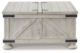 Carynhurst Cocktail Table with Storage