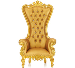 Princess Gold Throne Chairs