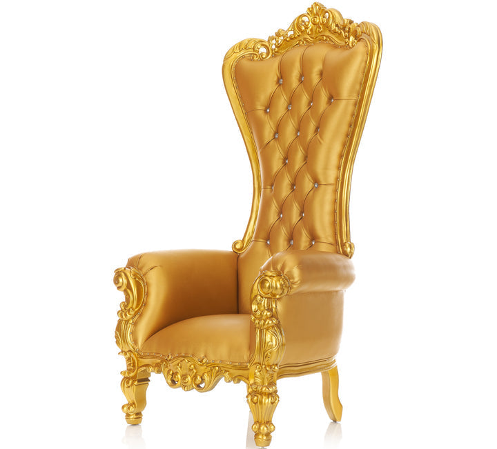 Princess Gold Throne Chairs – Katy Furniture