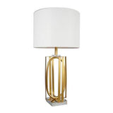 Transitional Golden Accent Table Lamp