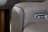 5Z-Relaxation Power Reclining Loveseat/Console/Adjustable Headrest