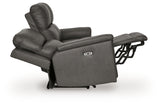 Beryton Power Reclining Sofa with Adjustable Headrest