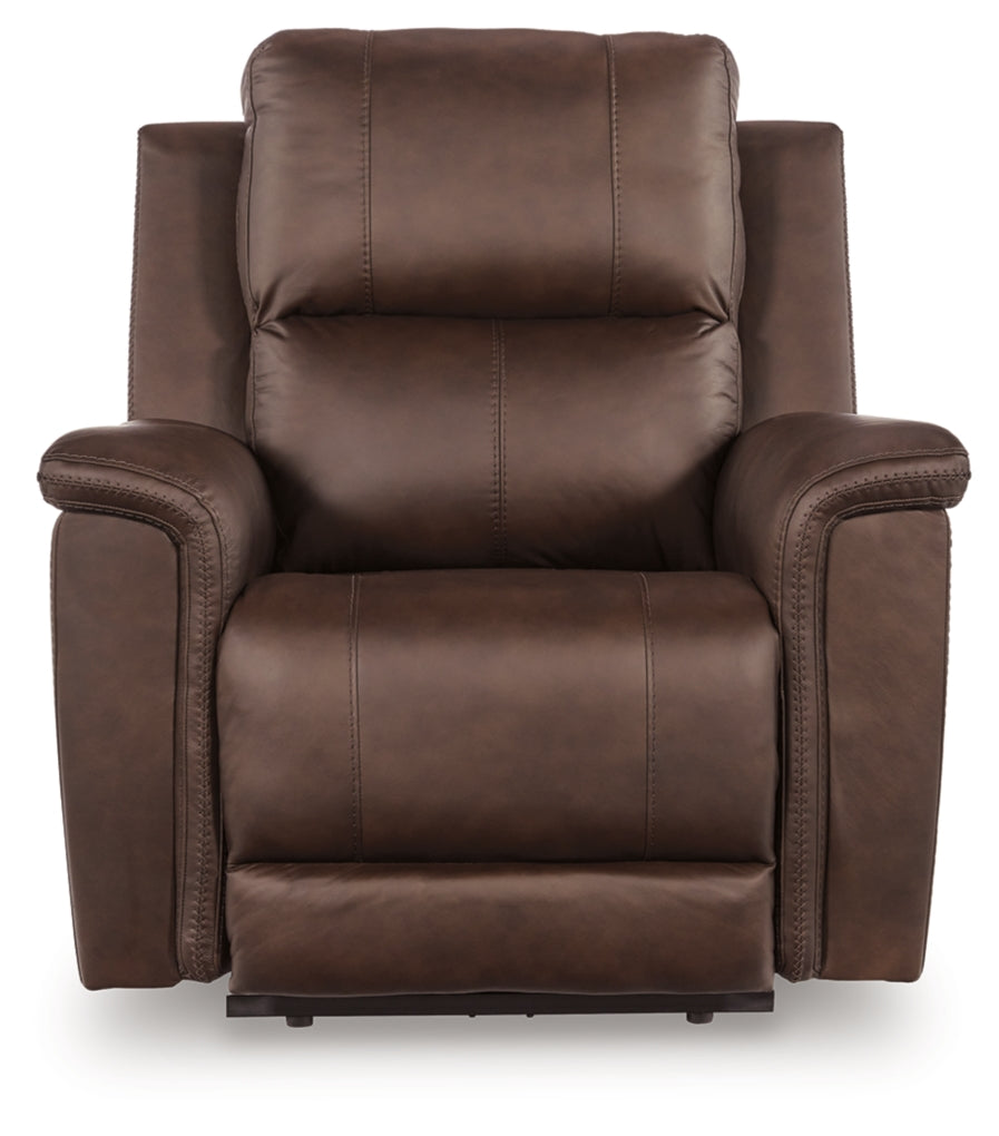 Beryton Power Recliner/Adjustable Headrest