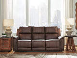 Beryton Power Reclining Sofa with Adjustable Headrest