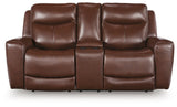 Momentum Moves Power Reclining Loveseat/Console/Adjustable Headrest