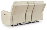 Dahlmoore DBL Reclining Power Loveseat w/Console