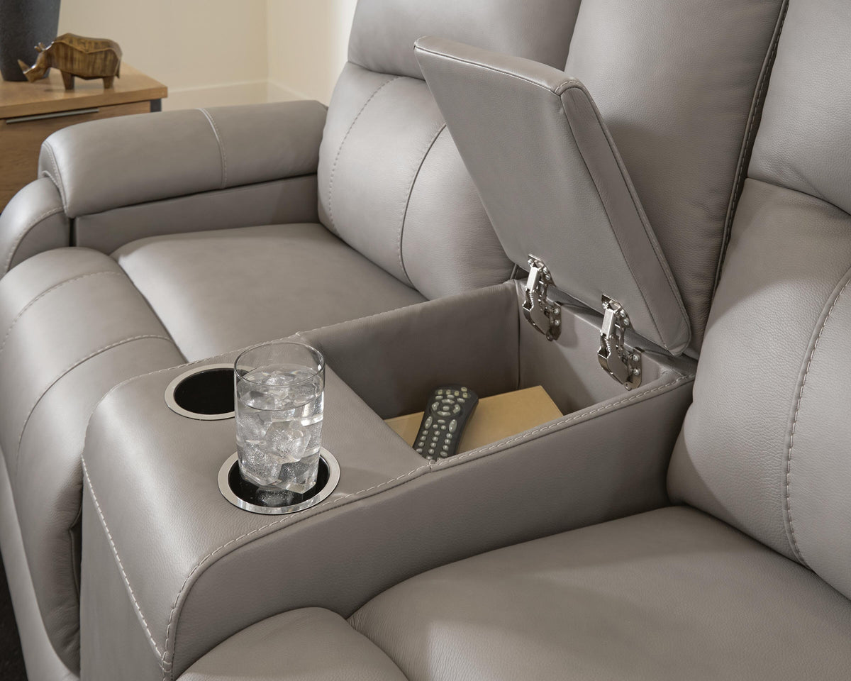 Trendsetter Leather Sofa & Loveseat