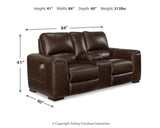 Alessandro Reclining Loveseats
