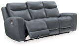 Mindanao Power Reclining Sofa with Adjustable Headrest