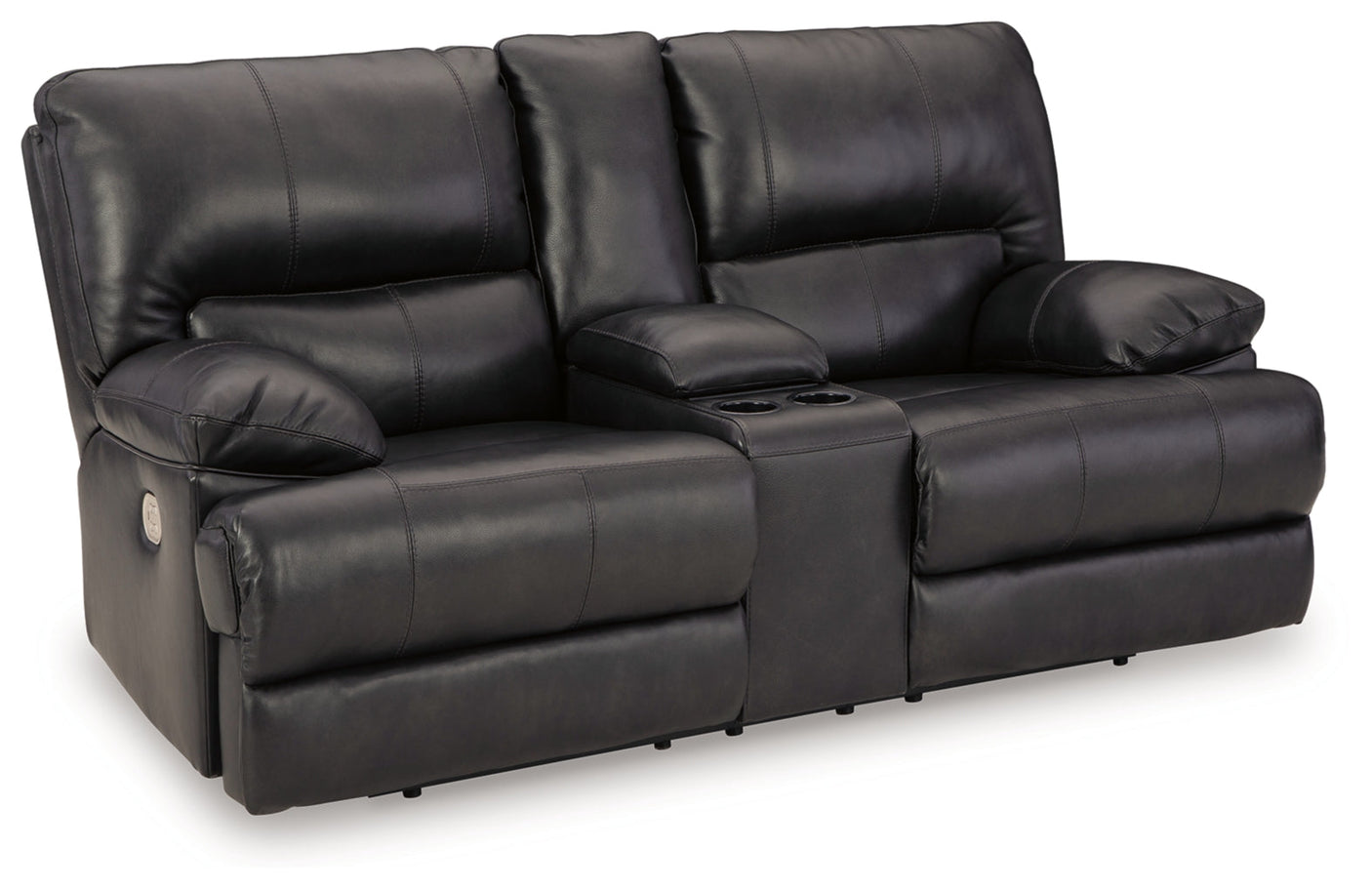 Mountainous Power Reclining Loveseat/Console/Adjustable Headrest