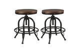 Valebeck Swivel Barstool (Set of 2)
