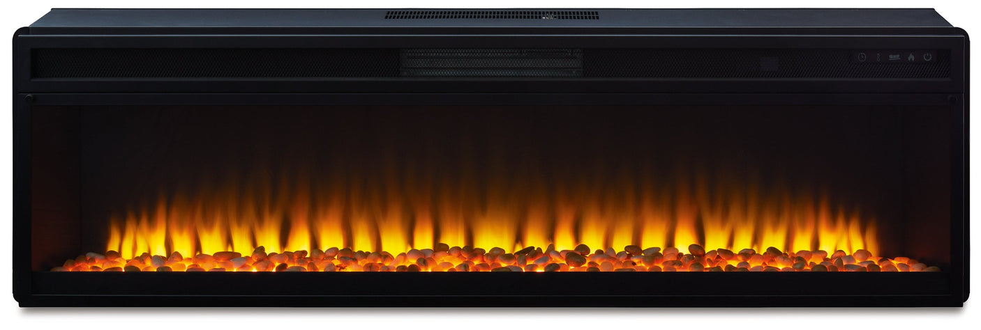 Wide Fireplace Insert