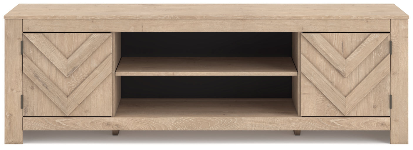 Cayboni LG TV Stand w/Fireplace Option