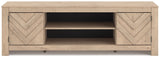 Cayboni LG TV Stand w/Fireplace Option