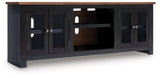 Wildenauer XL TV Stand w/Fireplace Option