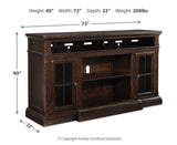 Roddinton XL TV Stand w/Fireplace Option