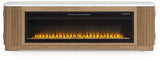 Camdill 80" TV Stand with Electric Fireplace