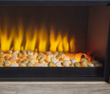 Wide Fireplace Insert