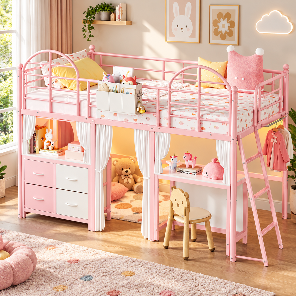 Alex Loft Twin Bed
