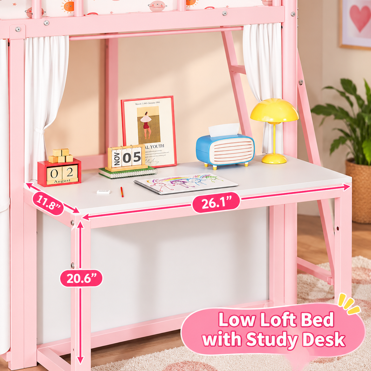 Alex Loft Twin Bed