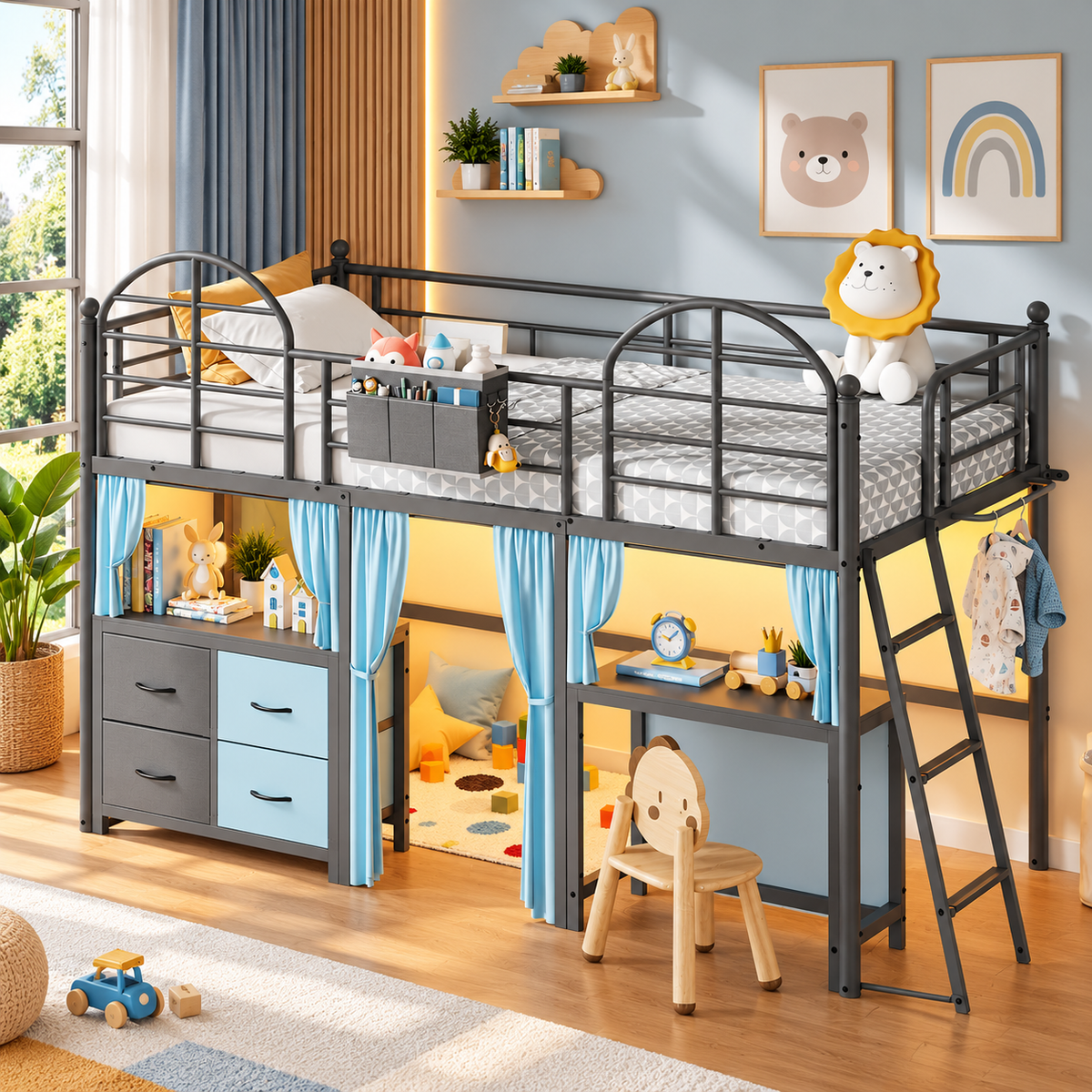 Alex Loft Twin Bed