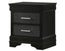 Amalia Black Nightstand