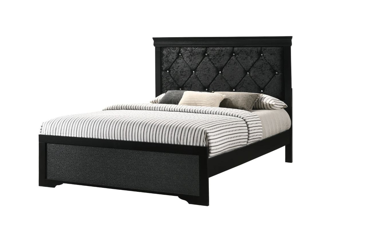 Amalia King Black Bed