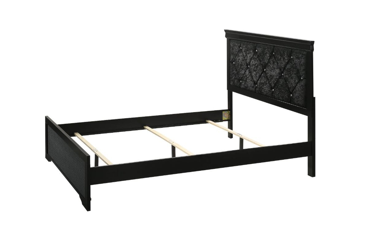 Amalia King Black Bed
