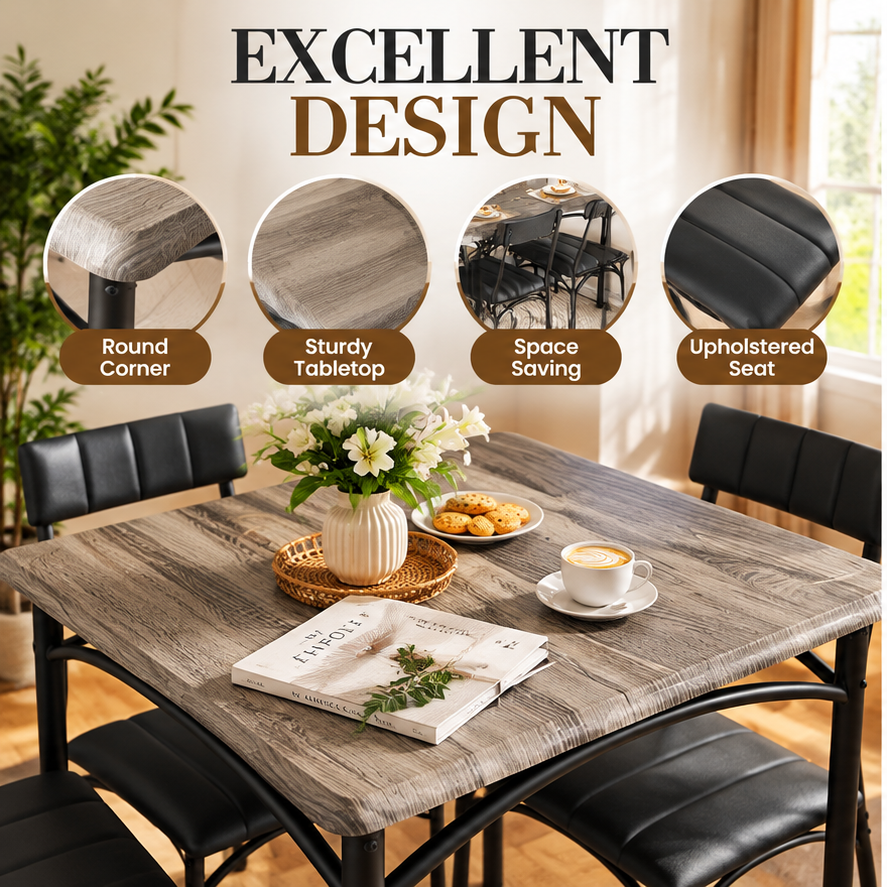 Ashton 5-Piece Dining Set