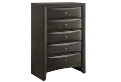 Emily Grey King Storage Bedroom Set