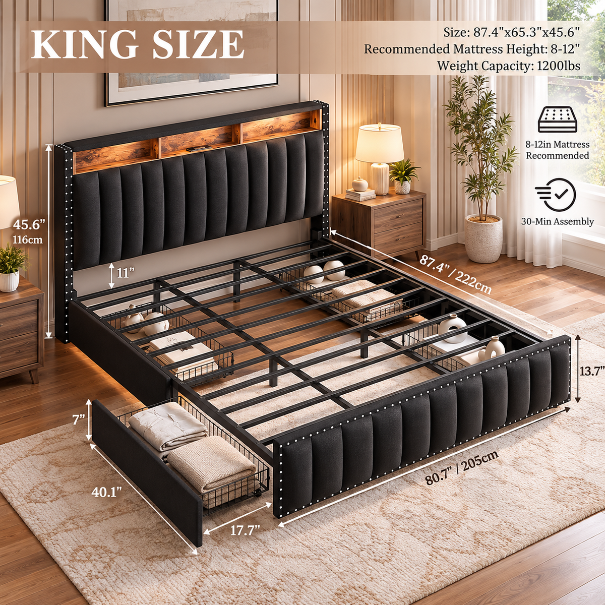 Luna Smart Bed
