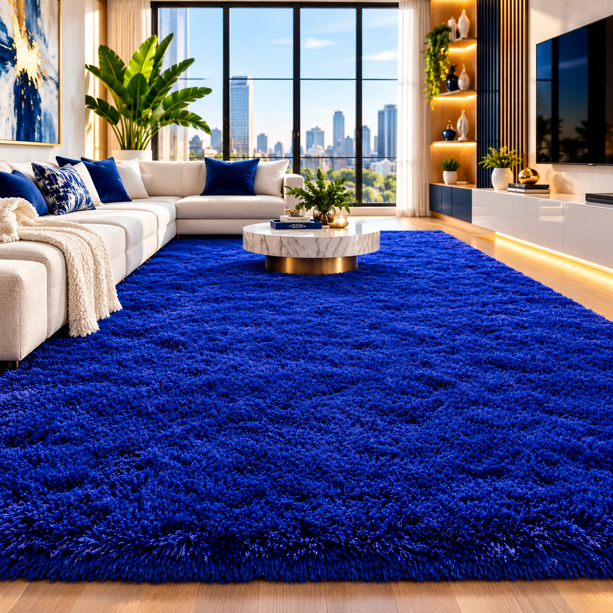 LuxeCloud Shag Area Rug 8X10