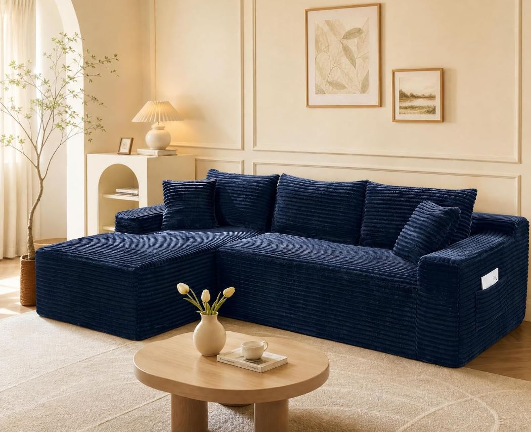 Blue Cloud Sectional