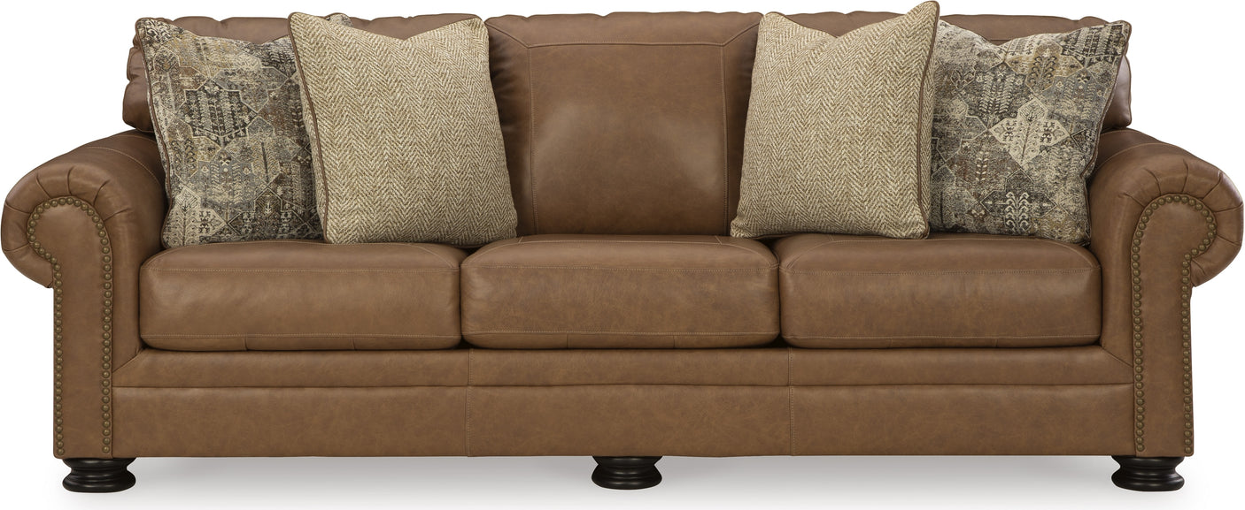 Carianna Leather Sofa & Loveseat