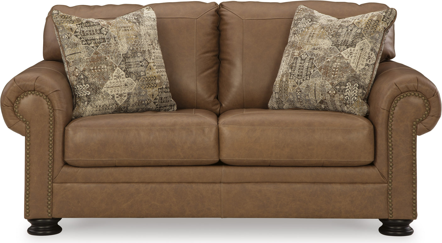 Carianna Leather Sofa & Loveseat