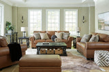 Carianna Leather Sofa & Loveseat