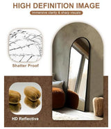Delma Arched Floor Mirror
