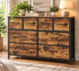 Cloud White 8-Drawer Storage Dresser