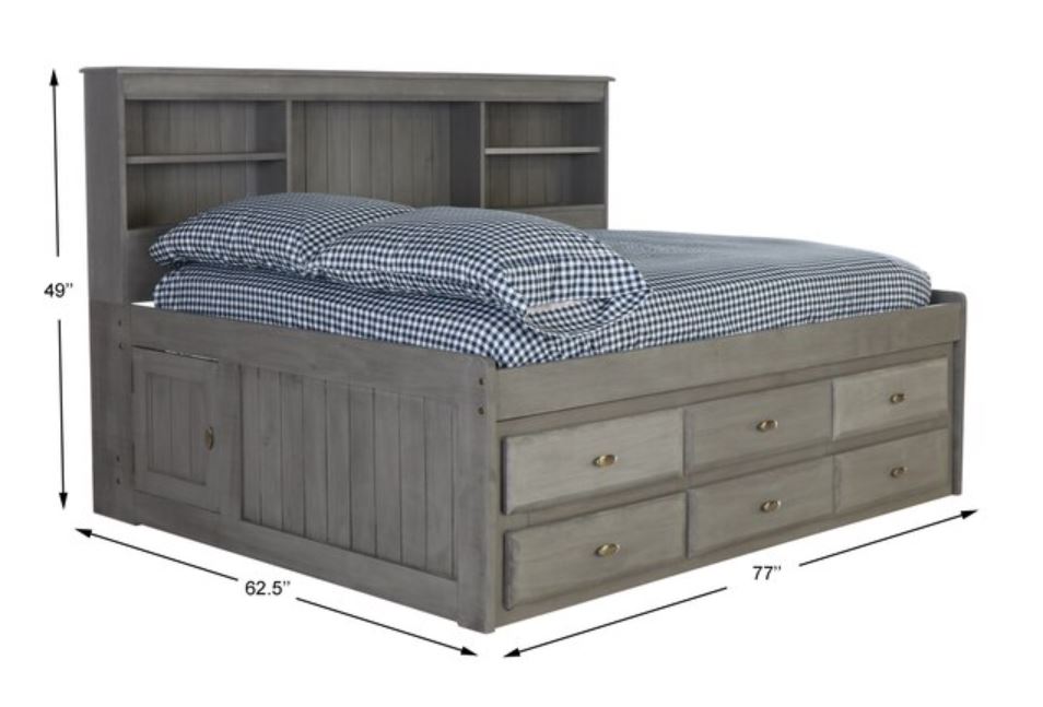 Dutch Full Storage Bed