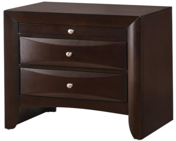 Emily Dark Cherry Nightstand