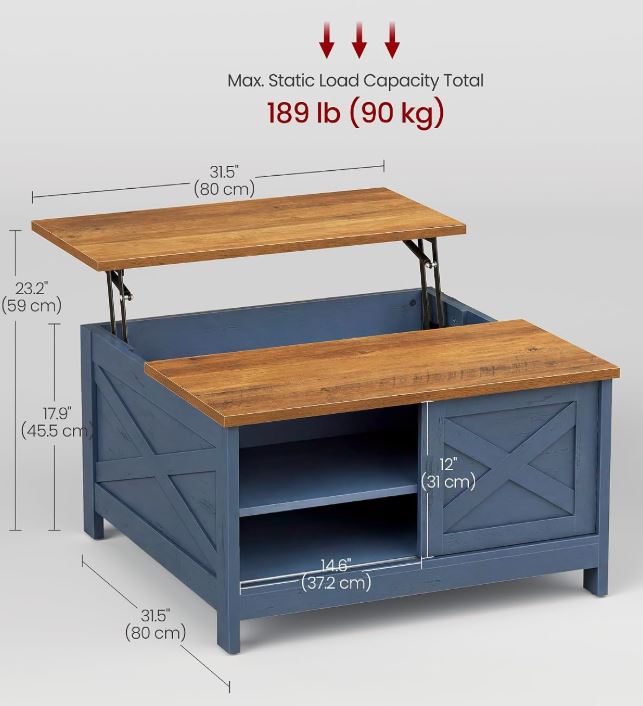 Farmhouse Lift Coffee Table